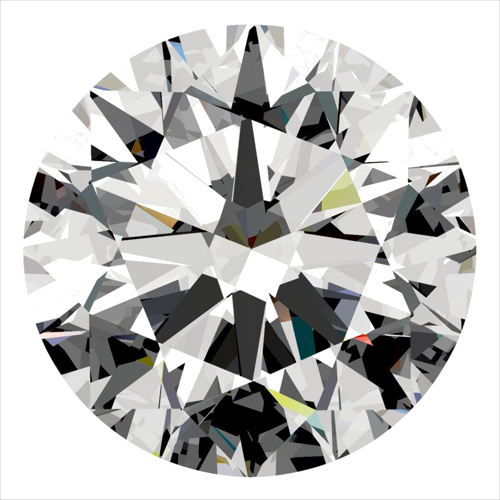 0.35 carat H-VS2 Excellent cut Natūralus Round Deimantas (1)