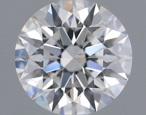 0.49 carat F-SI1 Excellent cut Natūralus Round Deimantas (1)