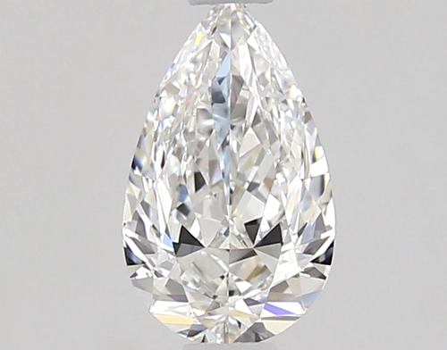 0.5 carat E-VS1 Natūralus Pear Deimantas (1)
