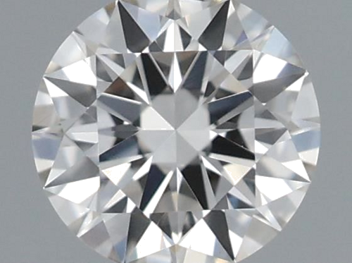 0.22 carat K-VVS2 Excellent cut Natūralus Round Deimantas (1)