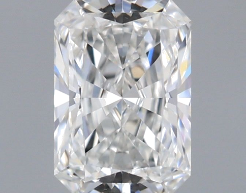 0.5 carat F-VVS2 Natūralus Radiant Deimantas (1)