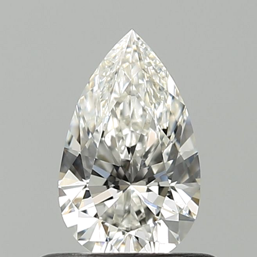 0.5 carat G-VVS1 Natūralus Pear Deimantas (1)