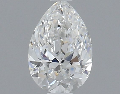 0.4 carat F-VS1 Natūralus Pear Deimantas (1)