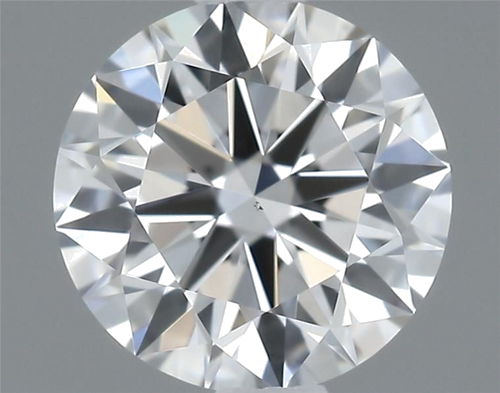 0.37 carat F-VS2 Excellent cut Natūralus Round Deimantas (1)