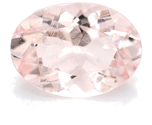 0.66 carat PINK Oval Morganite (1)