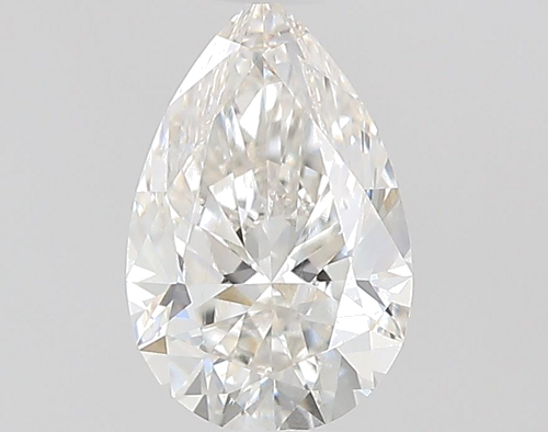 0.52 carat H-VS2 Natūralus Pear Deimantas (1)