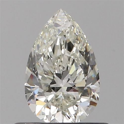 0.5 carat I-VS1 Natūralus Pear Deimantas (1)