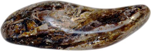 57,95 g Pilkasis gintaro grynuolis su metalo rūda (2)