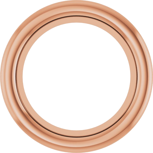 Pakabukas „Solitaire“ 585 Rožinis Aukso Round 5.2mm (1)