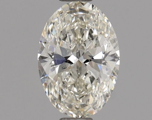 0.64 carat J-SI1 Natūralus Oval Deimantas (1)
