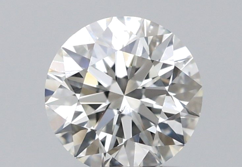 0.5 carat I-SI1 Excellent cut Natūralus Round Deimantas (1)