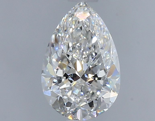 0.91 carat D-VVS1 Natūralus Pear Deimantas (1)