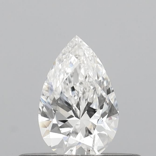 0.3 carat F-VS2 Natūralus Pear Deimantas (1)
