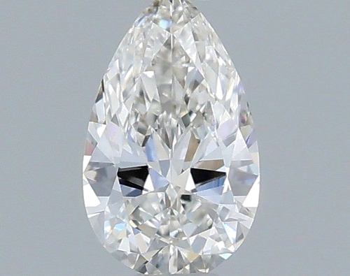 0.3 carat H-VVS2 Natūralus Pear Deimantas (1)