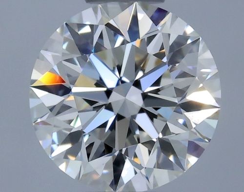 0.44 carat H-IF Excellent cut Natūralus Round Deimantas (1)