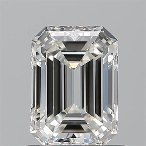 0.9 carat H-VVS2 Natūralus Emerald Deimantas (1)