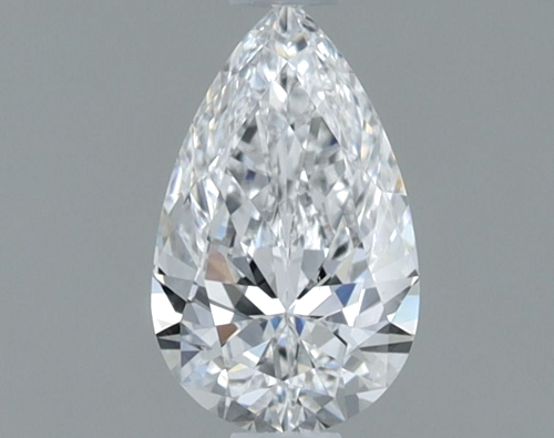 0.53 carat D-SI1 Natūralus Pear Deimantas (1)