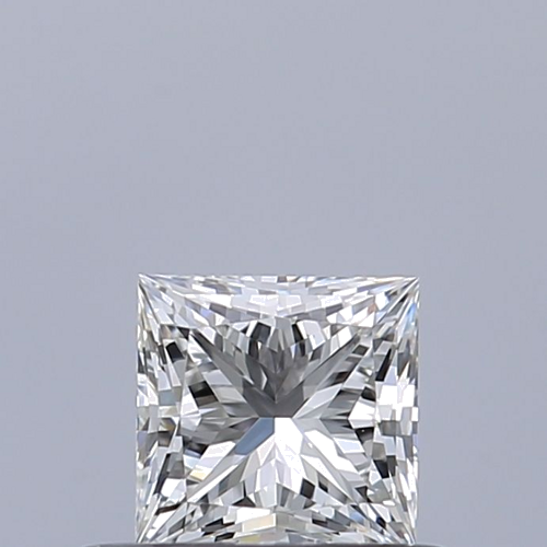0.41 carat F-VVS2 Natūralus Princess Deimantas (1)