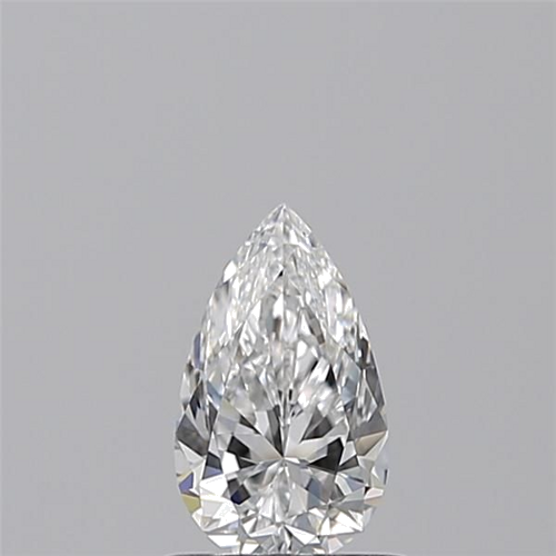 0.7 carat D-VVS1 Natūralus Pear Deimantas (1)