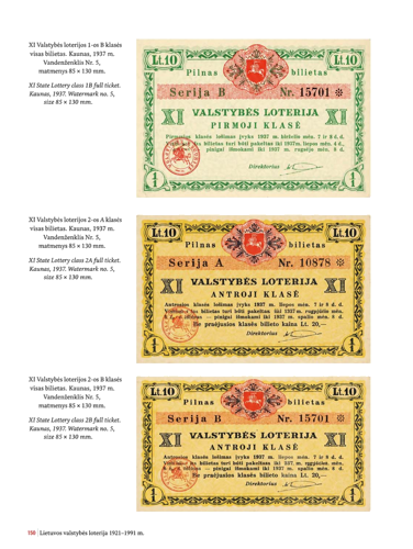 Государственная лотерея Литвы 1921–1991 гг (5)
