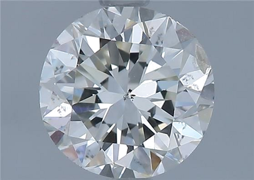 1.5 carat J-SI2 GD cut Natūralus Round Deimantas (1)
