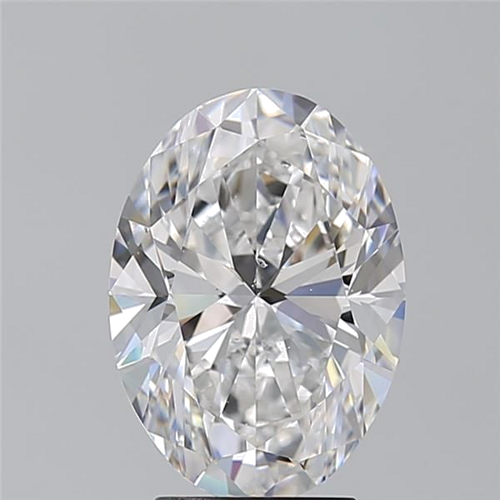 3.01 carat D-SI1 Natūralus Oval Deimantas (1)