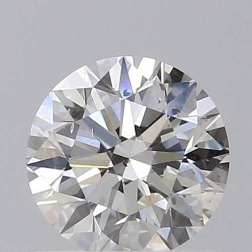 0.59 carat G-SI2 Excellent cut Natūralus Round Deimantas (1)