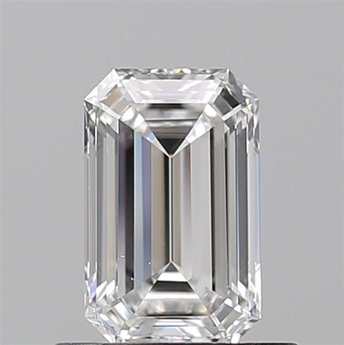 0.64 carat F-VS1 Natūralus Emerald Deimantas (1)