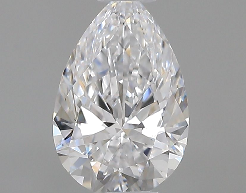 0.42 carat D-VVS2 Natūralus Pear Deimantas (1)