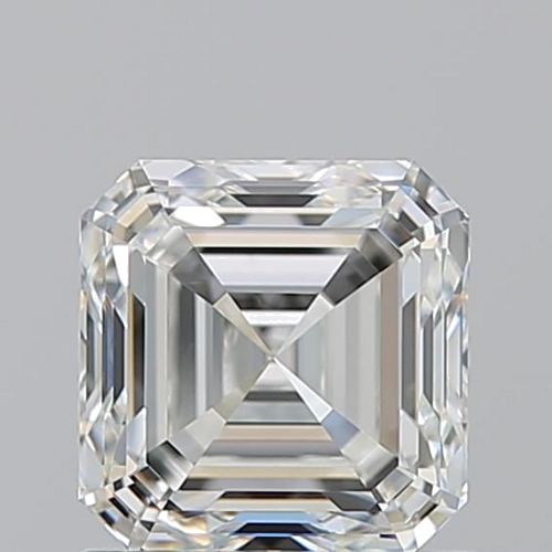 1.2 carat H-VVS2 Natūralus Asscher Deimantas (1)