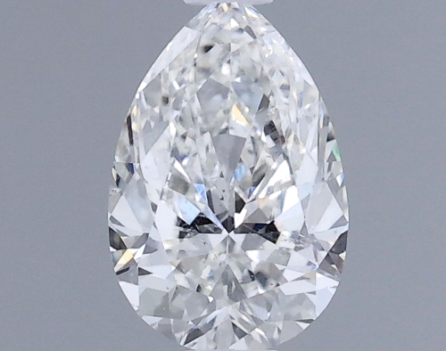 0.5 carat G-SI2 Natūralus Pear Deimantas (1)