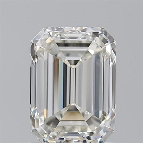 1.7 carat I-VVS2 Natūralus Emerald Deimantas (1)