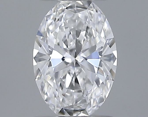 0.3 carat D-VVS1 Natūralus Oval Deimantas (1)