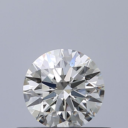 0.47 carat J-SI1 Excellent cut Natūralus Round Deimantas (1)