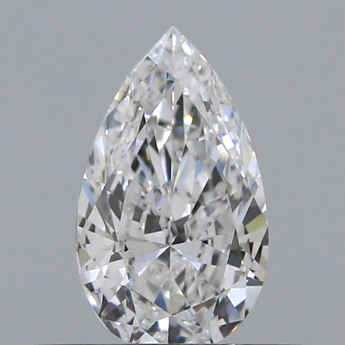0.3 carat E-VS1 Natūralus Pear Deimantas (1)
