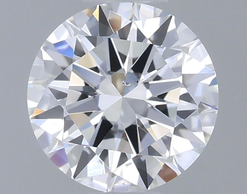 0.5 carat F-SI1 Very Good cut Natūralus Round Deimantas (1)