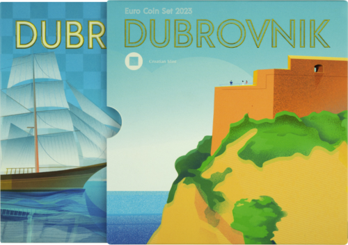 Хърватия 2023 евро монети в комплект (1)
