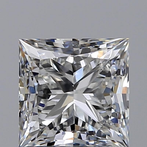 1.01 carat G-VS2 Natūralus Princess Deimantas (1)