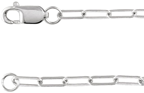 14K White 1 6 CT Natural Diamond Micro Bezel-Set 18  Necklace (4)