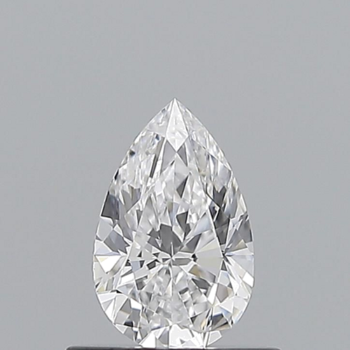 0.53 carat D-VVS1 Natūralus Pear Deimantas (1)
