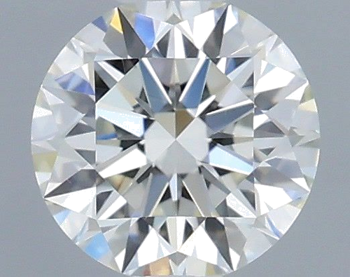 0.42 carat J-VVS2 Excellent cut Natūralus Round Deimantas (1)