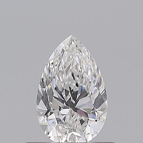 0.5 carat E-SI1 Natūralus Pear Deimantas (1)