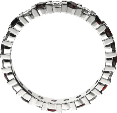 Жълто златно пръстен с емайл и диаманти I DON'T KNOW (3)