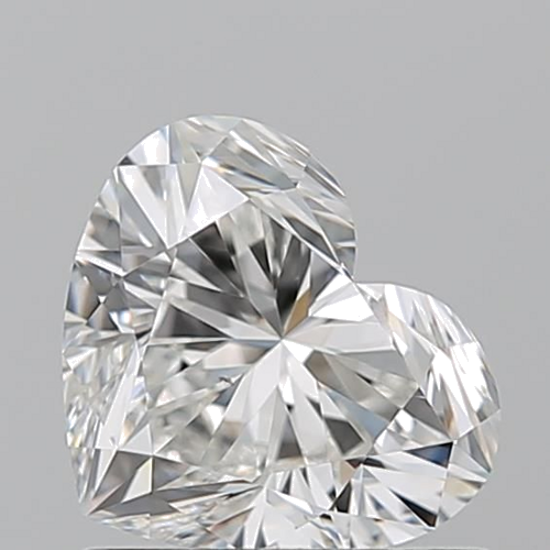 1.01 carat H-VS2 Natūralus Heart Deimantas (1)