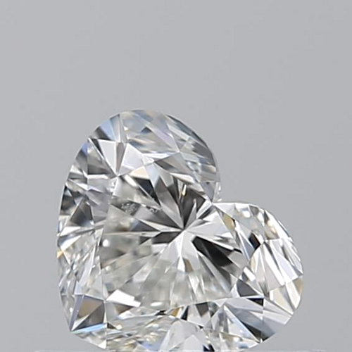 0.52 carat G-SI1 Natūralus Heart Deimantas (1)
