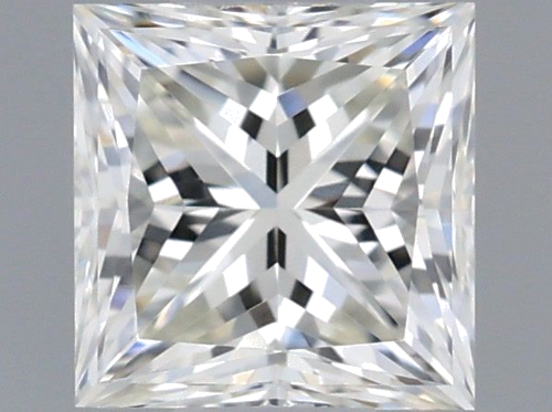 0.43 carat K-VVS2 Natūralus Princess Deimantas (1)