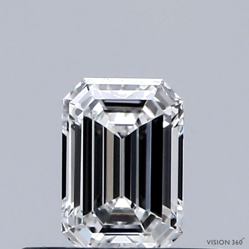 0.31 carat F-VVS2 Natūralus Emerald Deimantas (1)