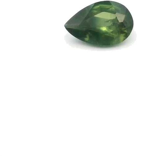 0.46 carat GREEN Pear Safyras (1)