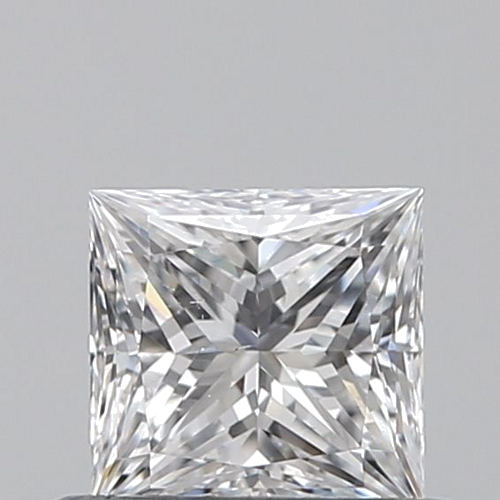 0.5 carat D-VS2 Natūralus Princess Deimantas (1)