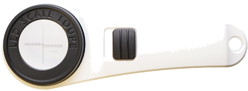 Перфориран лупа с LED осветление 10X (1)